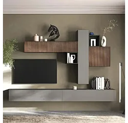 parete mercure e grigia