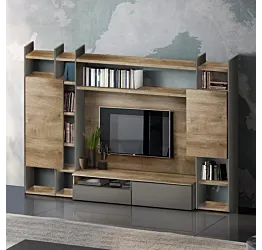 parete soggiorno moderno