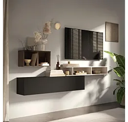 parete scontata sospesa