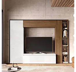 offerta parete con libreria