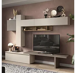 pareti con mensoloni a terra