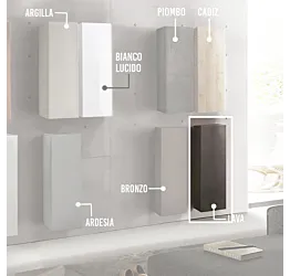 pensile verticale lava