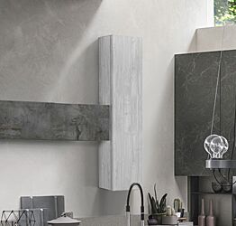 Pensile per cucina sospeso, Grigio artico