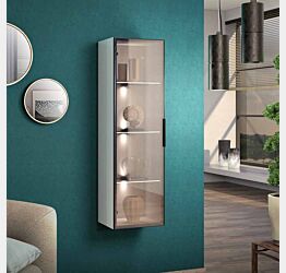 Pensile verticale appeso, finitura Bianco lucido 