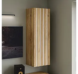 pensile 1 anta con ripiani