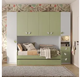 ponte cameretta verde pistacchio