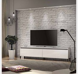 Mobile tv moderno colore Bianco lucido 