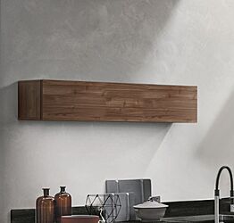 Ribalta per cucina sospesa, Noce dark