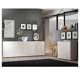 sala moderna composta da 2 credenze, Made in Italy