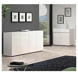 Sala completa composta da 2 madie moderne