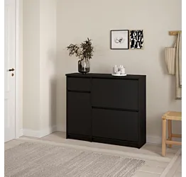 scarpiera nera promozione
