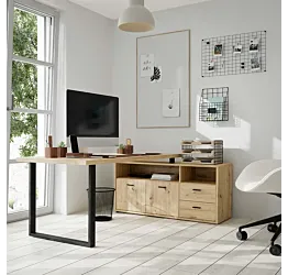 scrivania industry ad angolo