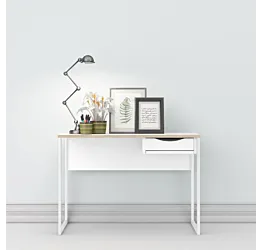 scrivania bianca opaca
