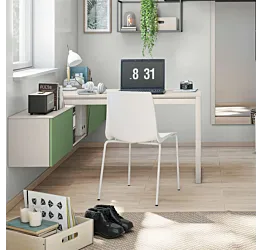 scrivania quarzo e verde