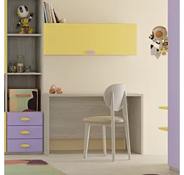 Scrivania Cenere wood, L.120 H.74, design moderno Zenzero Shop