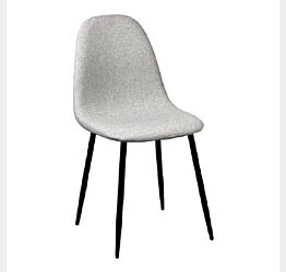 Sedia moderna in tessuto