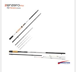 canne da feeder realizzate in carbonio ad alto modulo ed intermedio.