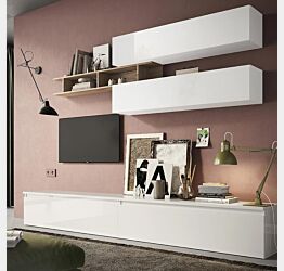 Porta TV parete moderna, Made in Italy