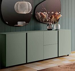 Madia 3 ante 2 cassetti in finitura Agave