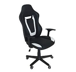 Poltrona da ufficio regolabile in altezza, funzionale colore grigio scuro