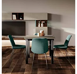 tavolo argilla quadrato