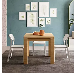 tavolo a libro quadrato