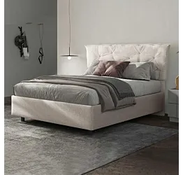 letto matrimoniale  colore ghiaccio 