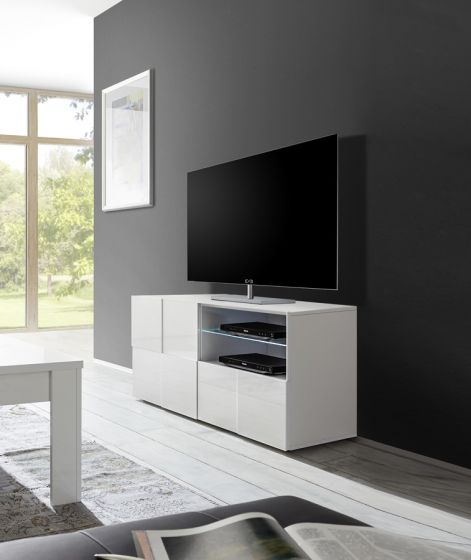 Sala Completa di Design Bianco Lucido