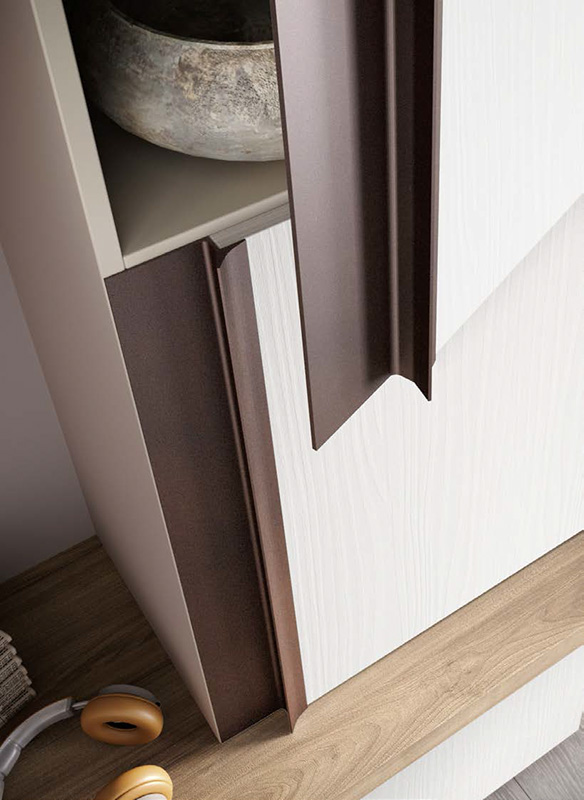 Mobili per soggiorno moderni, parete attrezzata  Tanganica tricolor