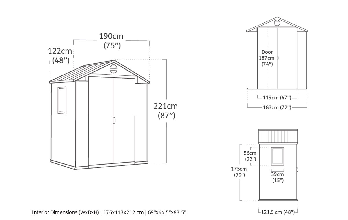 Casetta da esterno Rosa