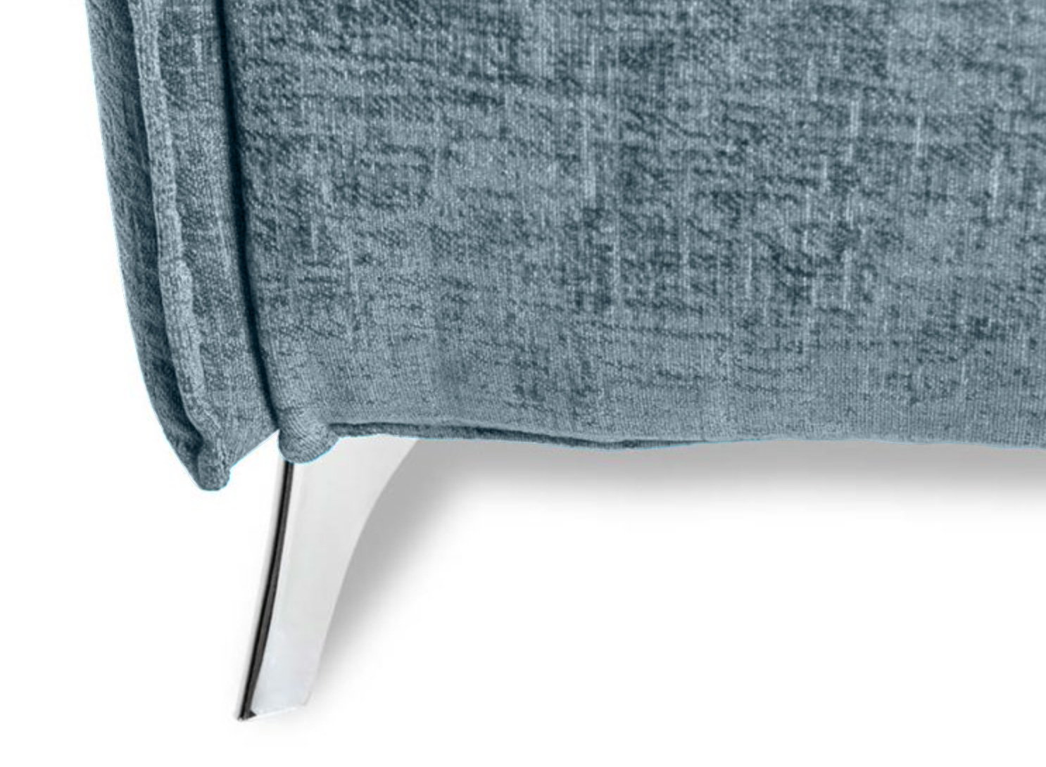 Divano letto K2 in tessuto sfoderabile, 3 posti