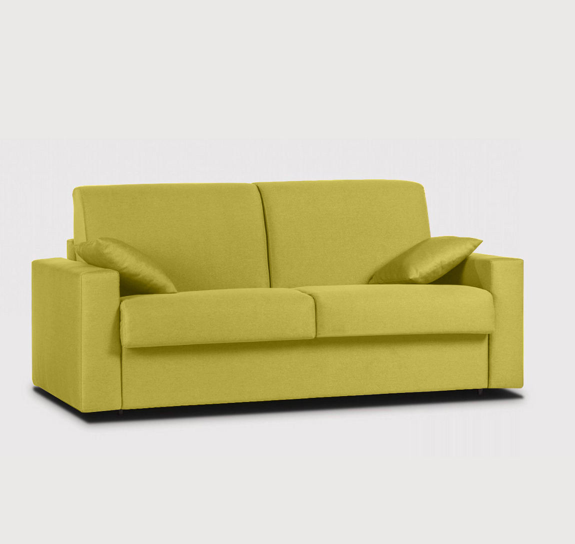 Divano letto Sillara, 3 posti, made in Italy