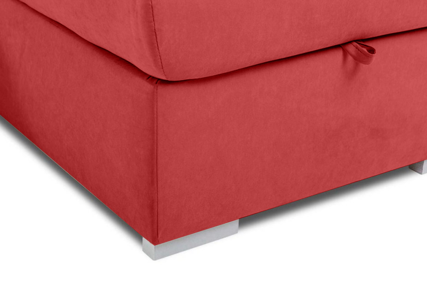 Divano moderno ad angolo, Marmolada, 3 posti, made in Italy