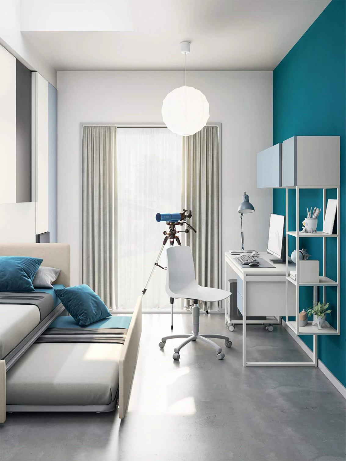 divani sagomati camerette