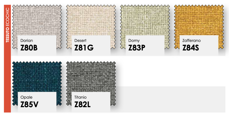 Letto singolo con cuscino in tessuto Desert