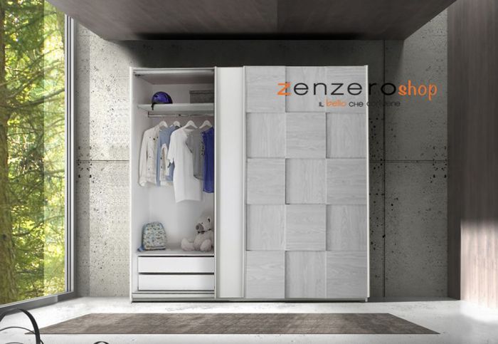 Armadio pronta consegna, 2 ante scorrevoli 