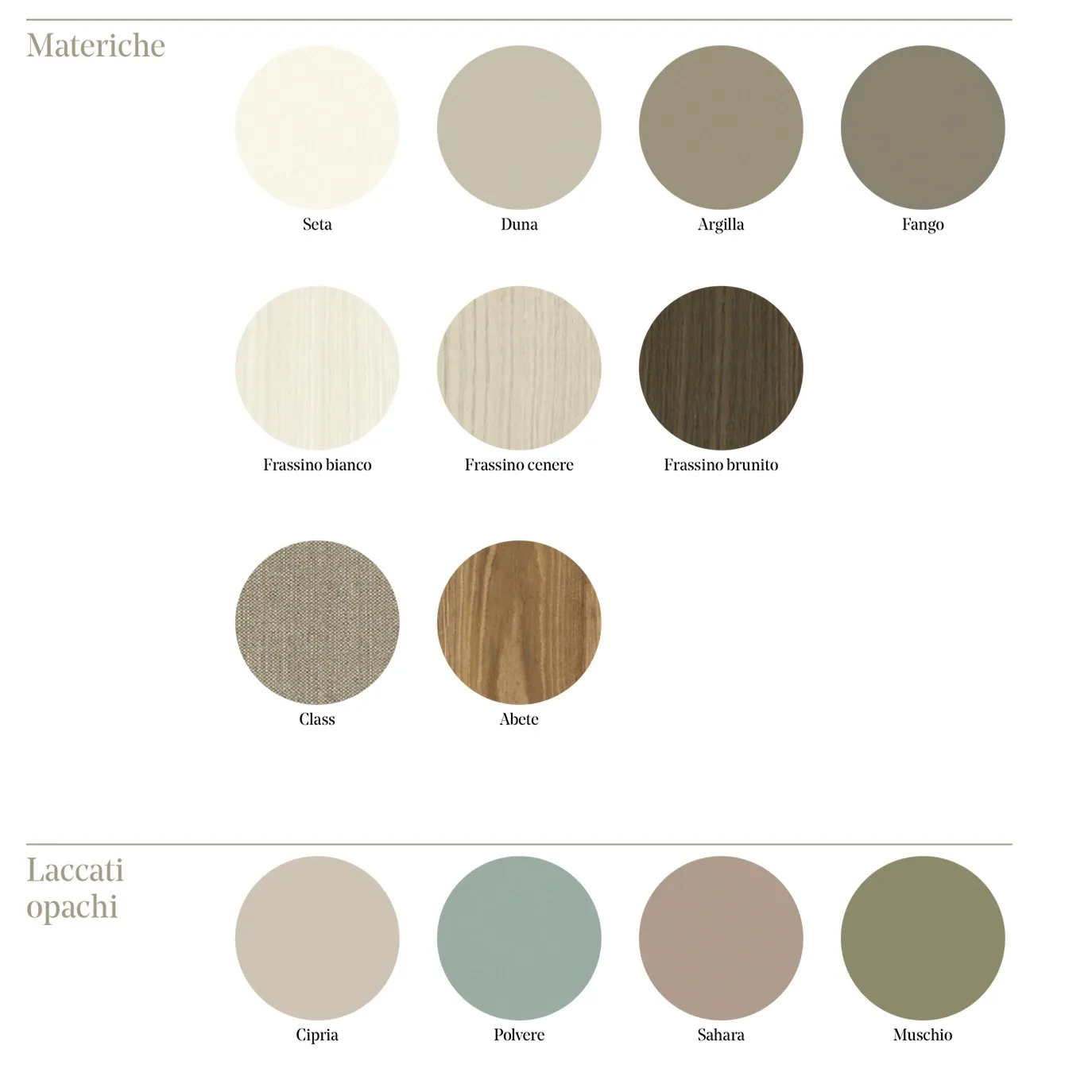 comò e comodini duna