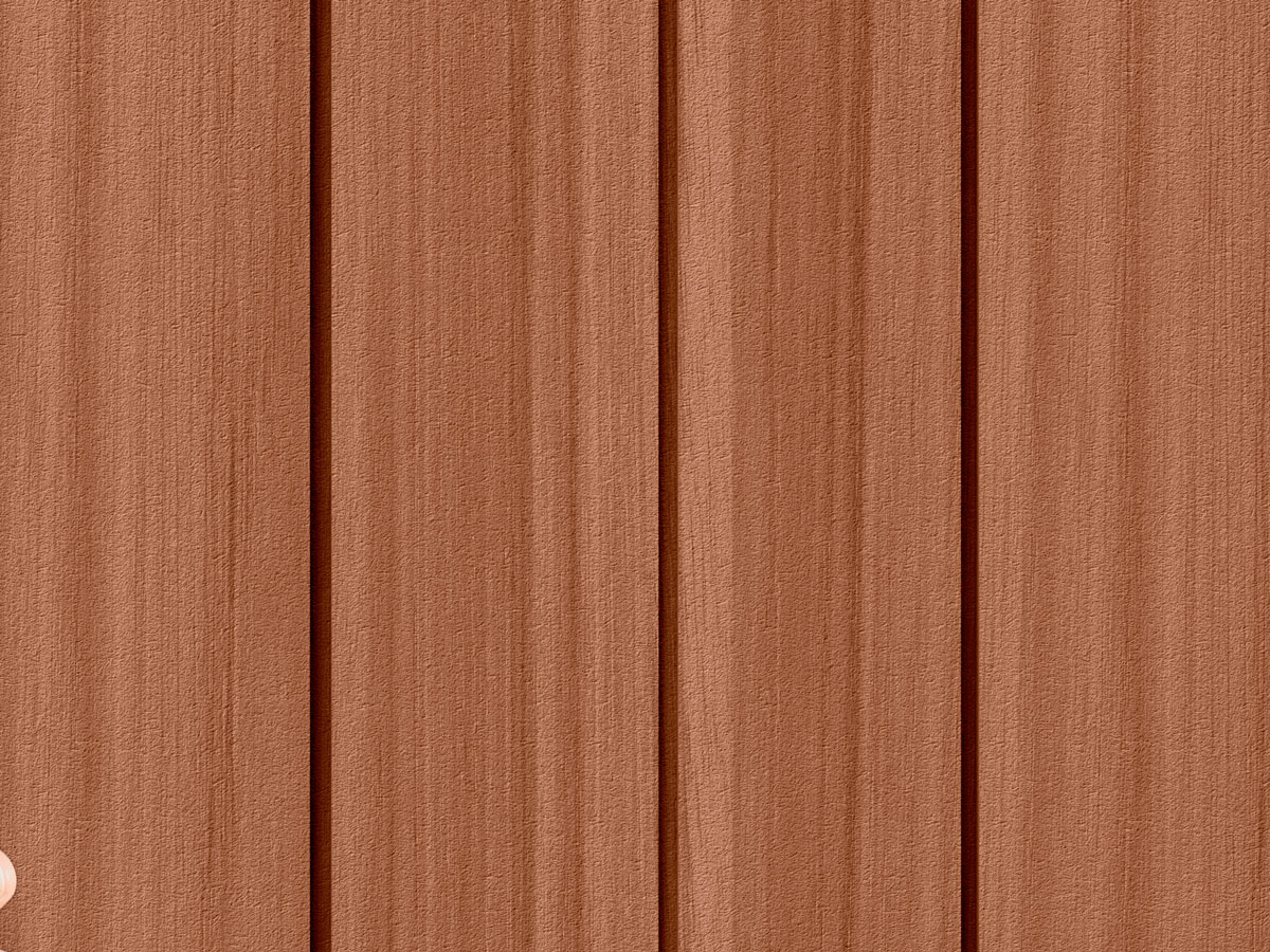 Casetta da esterno Rosa, finitura Marrone