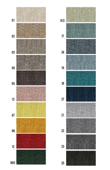 Poltrona di design, finitura Blu in tessuto sfoderabile