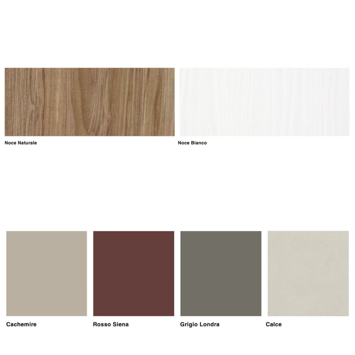 Sala completa composta da vetrina, tavolo e madia 3 ante, Made in Italy