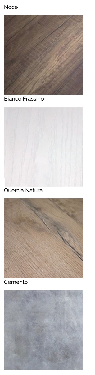 Letto Slide colore Quercia natura, matrimoniale 160 x 190