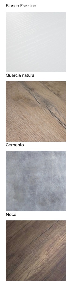 Consolle allungabile Quercia natura, con gambe in metallo decorate