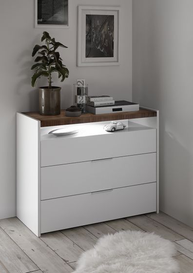 offerta camera bianca e noce