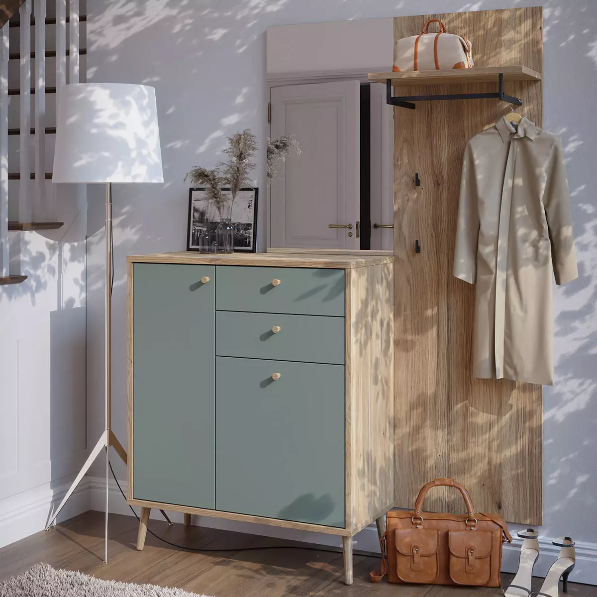 composizione ingresso agave