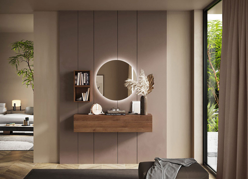 Ingresso moderno con specchio, Mercure