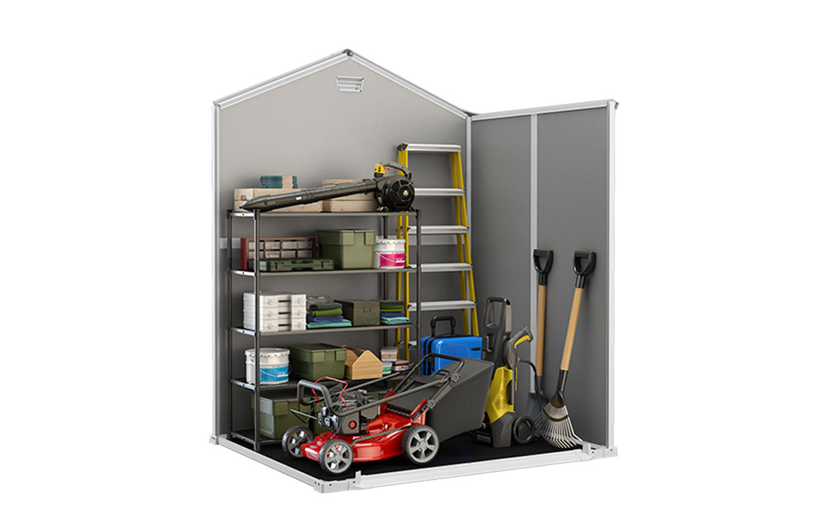 Casetta da esterno Beige, medie dimensioni, Magnolia