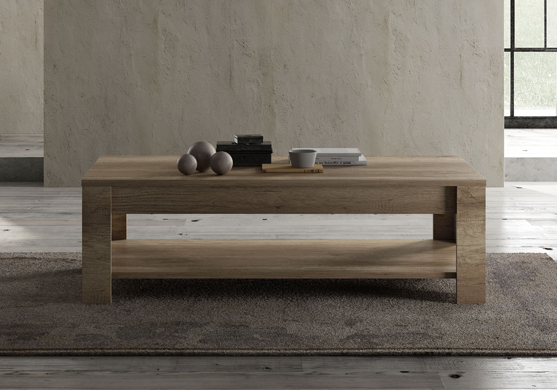 Tavolini da salotto shabby chic, scontato, noce