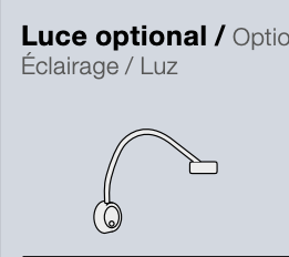 Letto matrimoniale con testiera in noce biondo e inserto tessuto panna, piedini in ferro