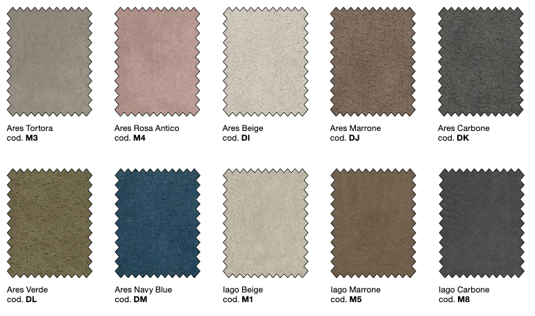 letto grigio seta e visone