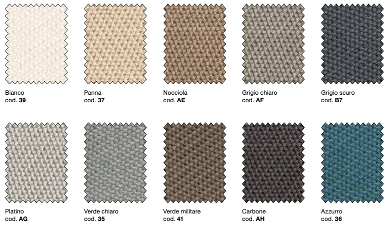 letto panna e grigio